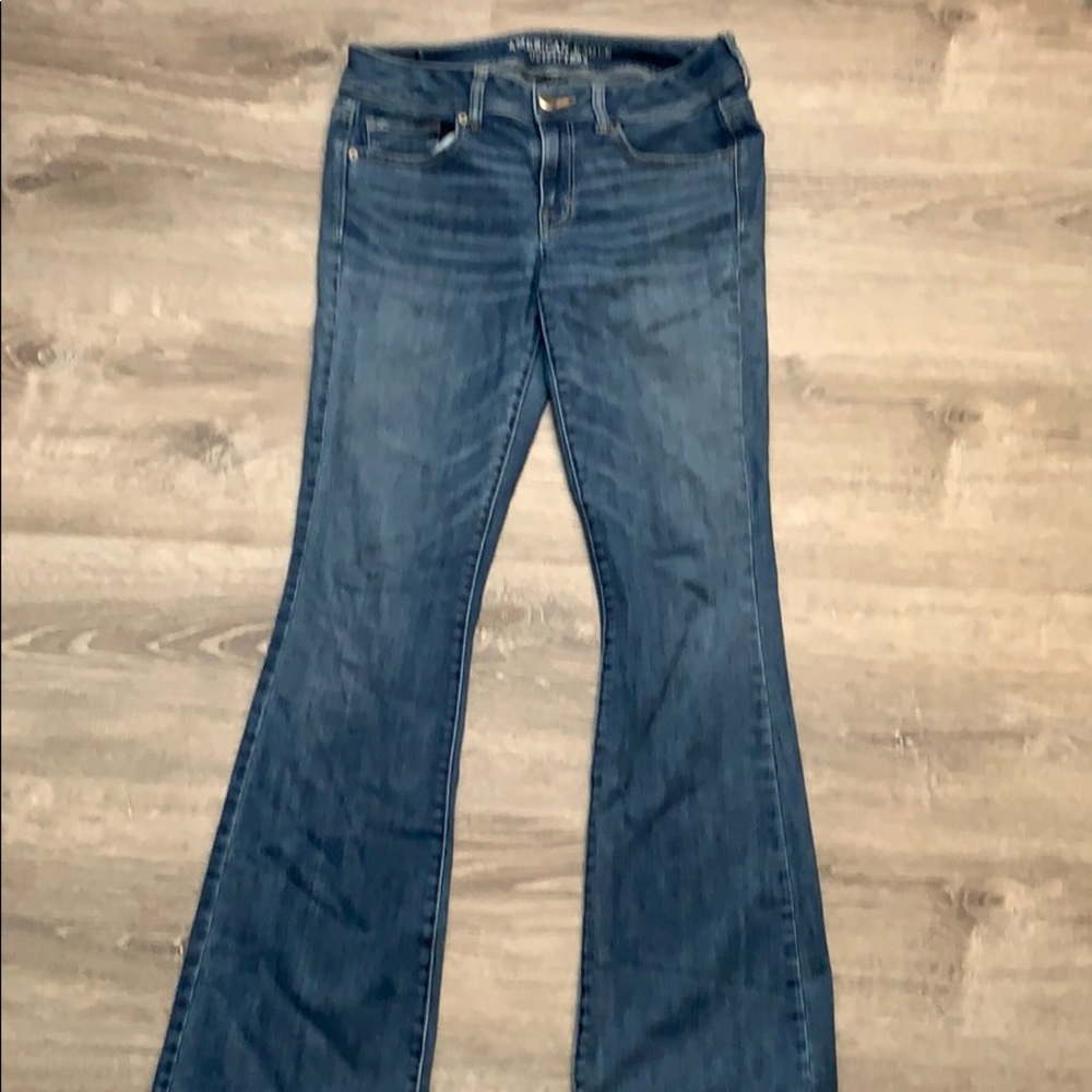 American Eagle Super Stretch Kick Boot 10 Long